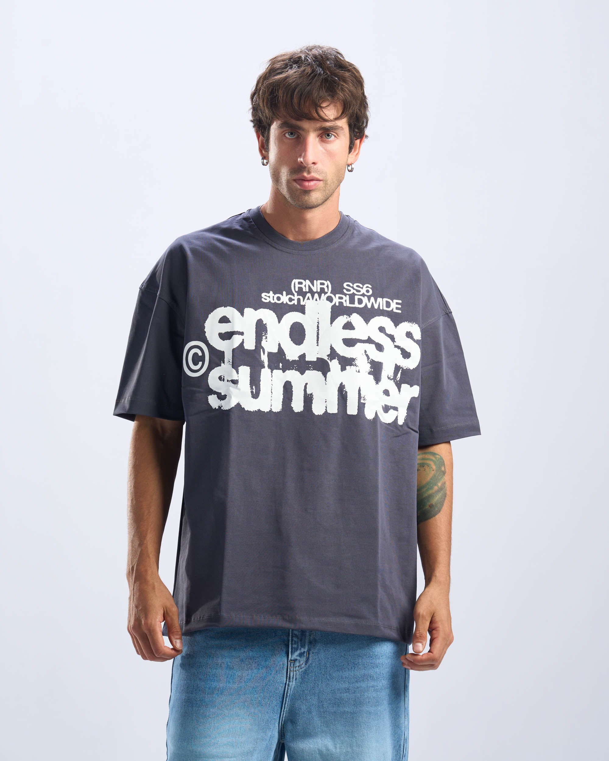 Endless Tee in Grey