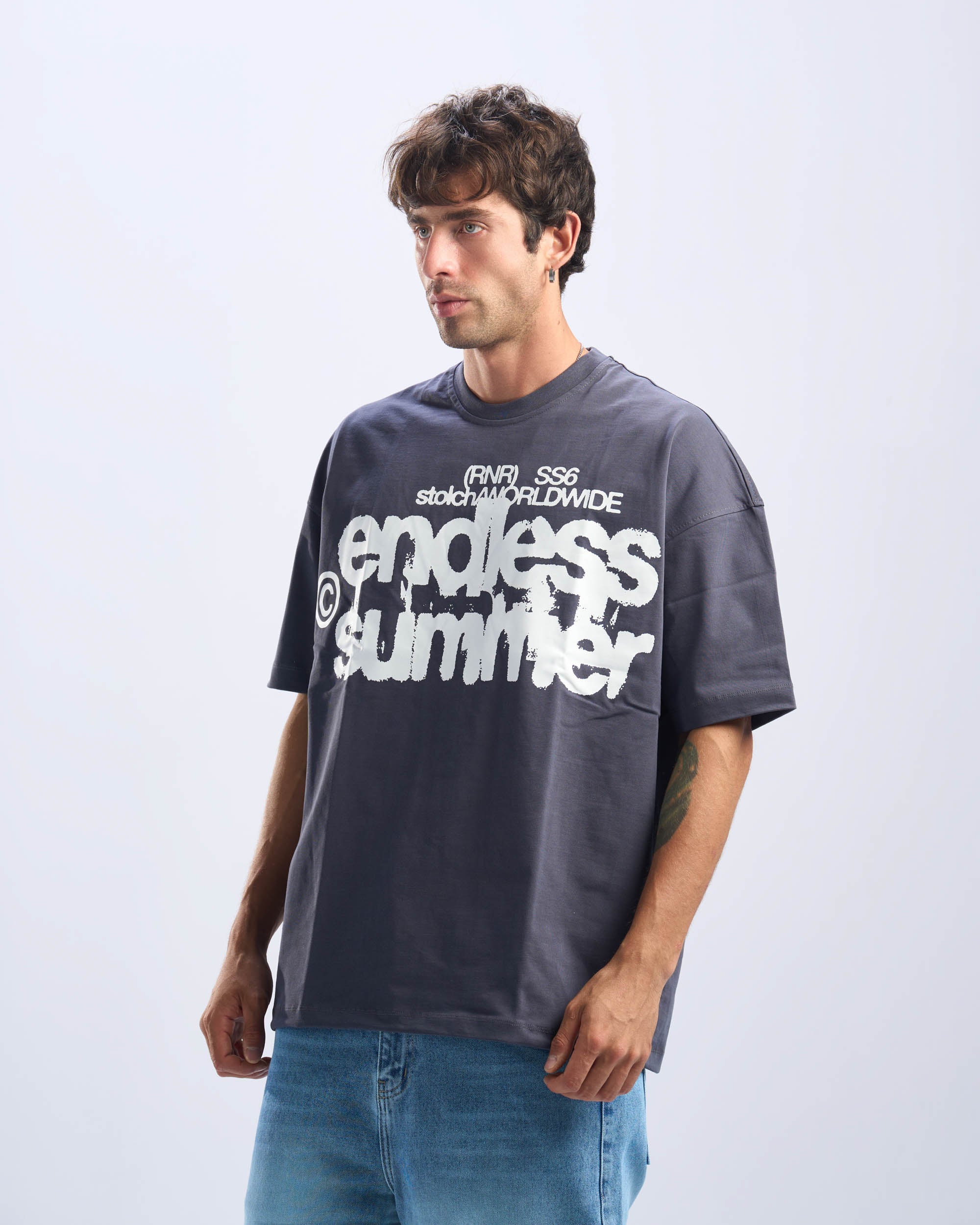 Endless Tee in Grey