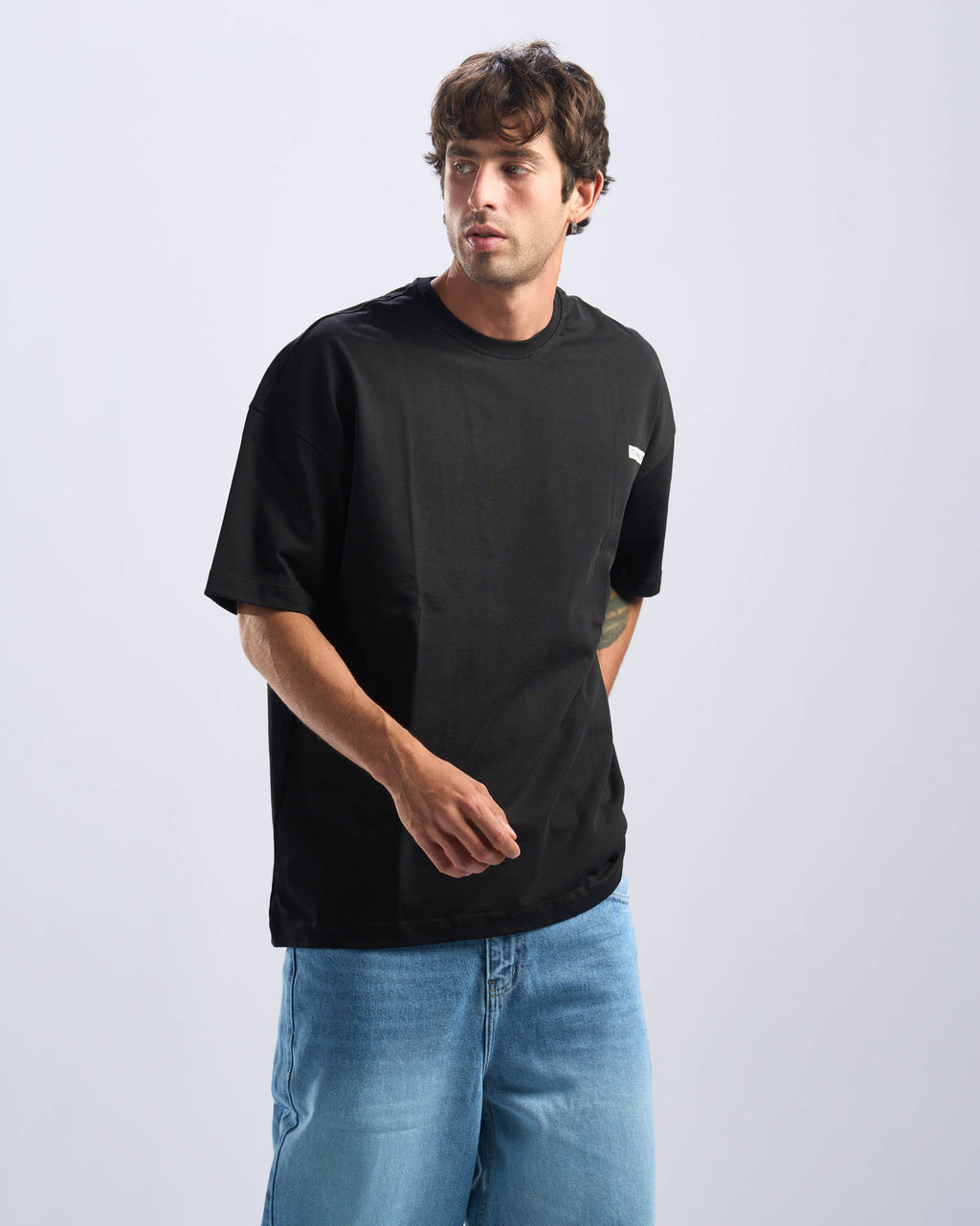 Caffeine Tee in Black