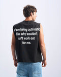 Black Tank Top Unfinished