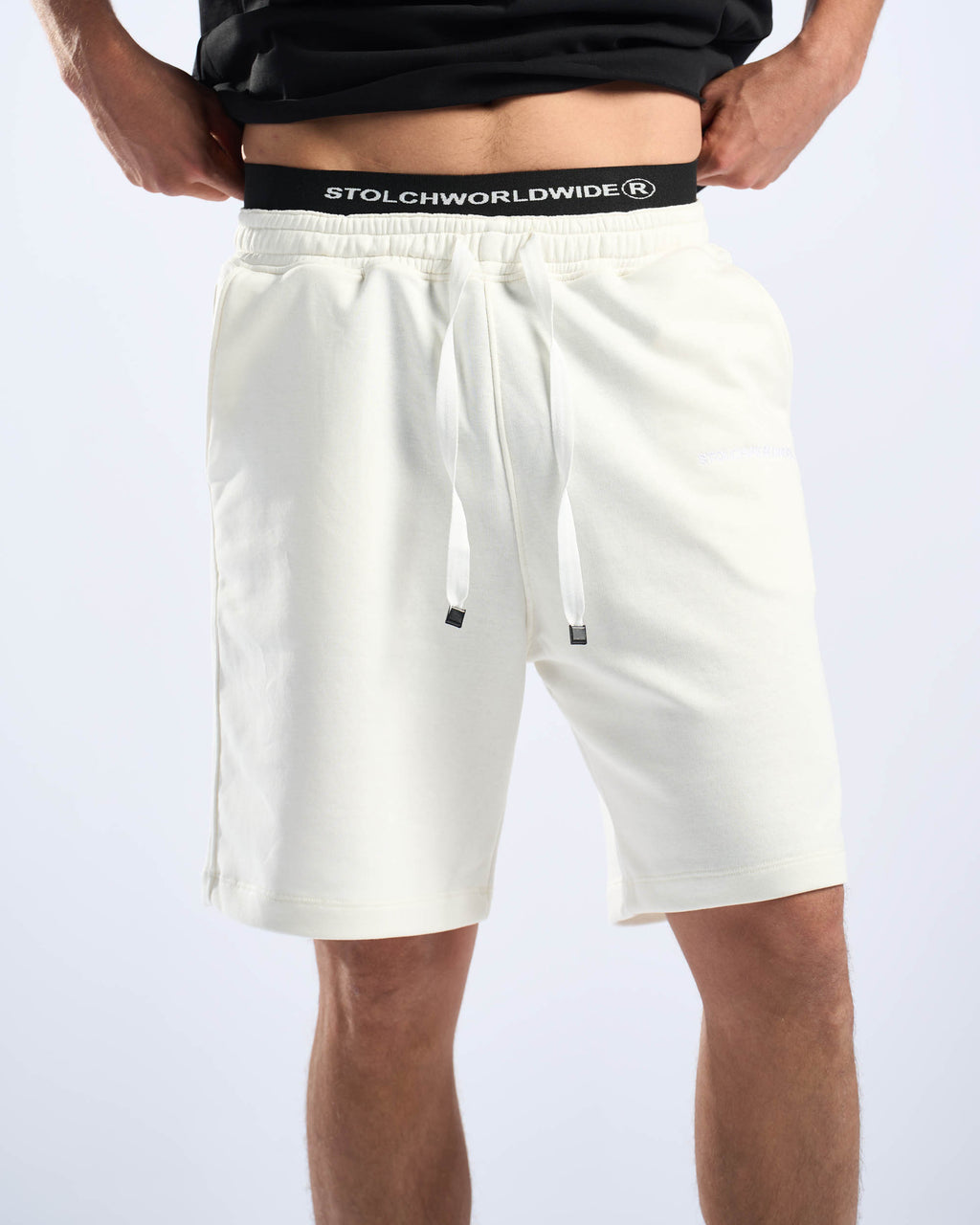 white basic short