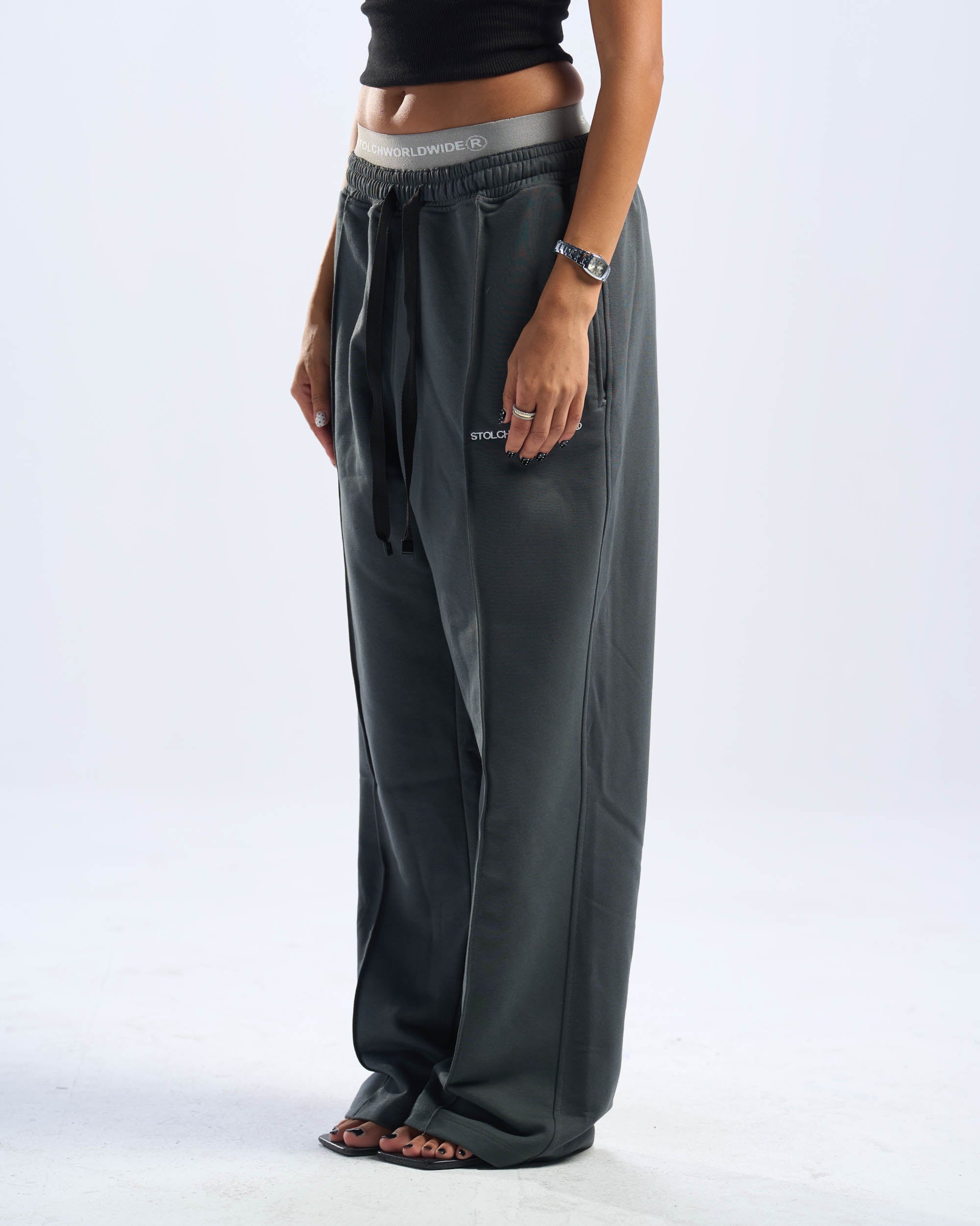 CORE SWEATPANTS IN CHARCOAL GREY