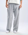 grey stripped pants